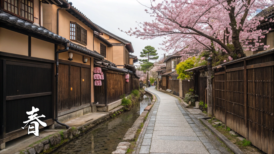 Spring in Kanazawa, Japan