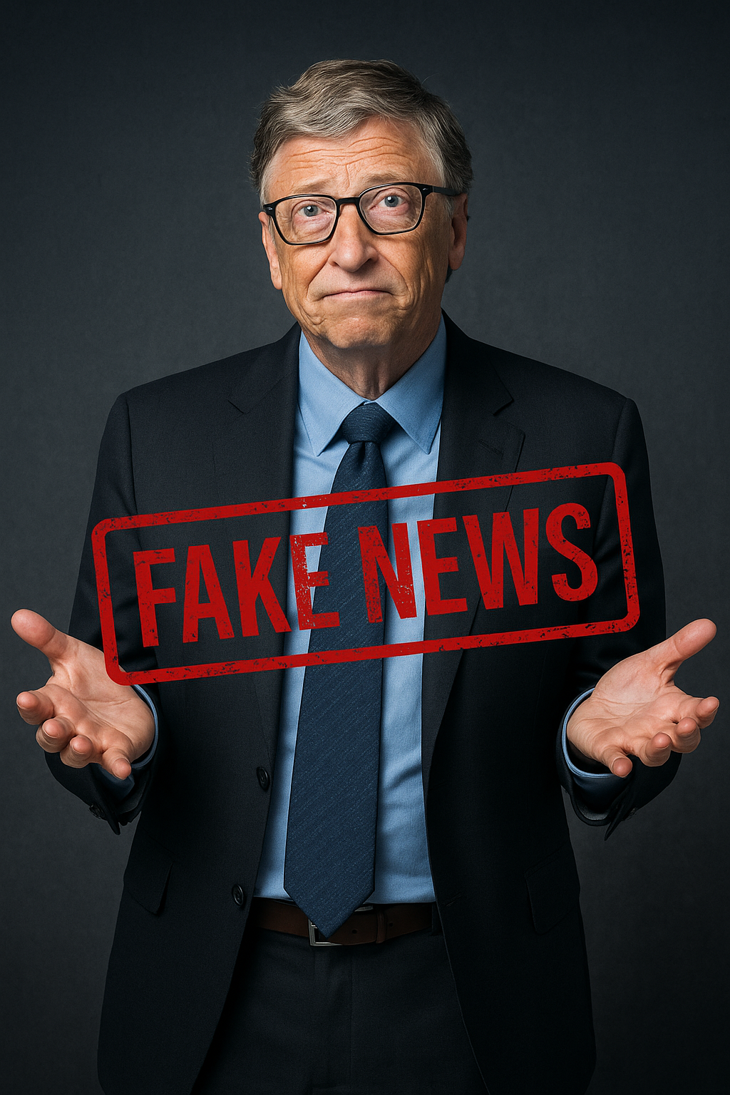 Bill Gates (son sosie) est étonné